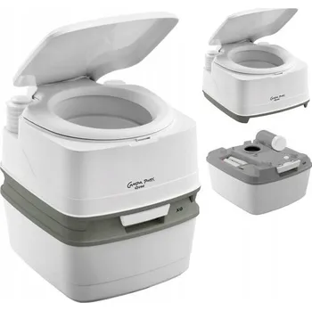 Chemické WC PŘENOSNÁ TURISTICKÁ TOALETA THETFORD 21L WC NA ZAHRADU, DO KEMPU – KEMPINGOVÝ ZÁCHOD