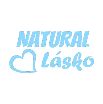 Polep vozidla SAMOLEPKA Natural Lásko (03 - světle modrá) NA AUTO, NÁLEPKA, FÓLIE, POLEP, TUNING, VLASTNÍ TEXT, TISK, AUTOSAMOLEPKY.cz, POLEPY, OBRÁZEK, LOGO, SAMOLEPKY