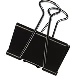 Q-Connect Kovové klipy 51 mm černé 10 ks