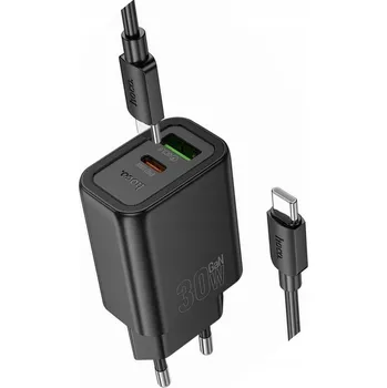 Rychlá USB-C GaN nabíječka 30W s kabelem pro Motorola Edge 50 Neo 5G