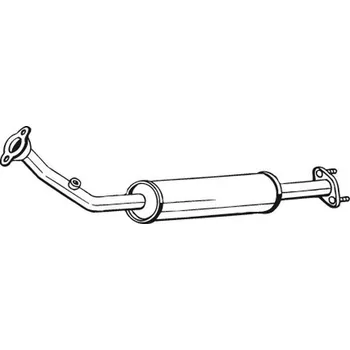 Tlumič výfuku Přední tlumič výfuku BOSAL 142-101
