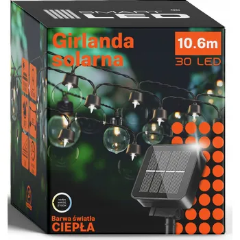 Venkovní osvětlení Světelný řetěz Smartled 1060 cm solární černý