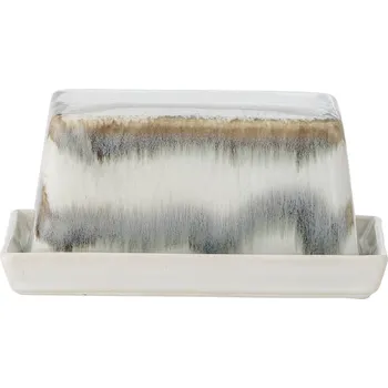 Bloomingville, Máslenka Paula šedo-bílá - Formadore