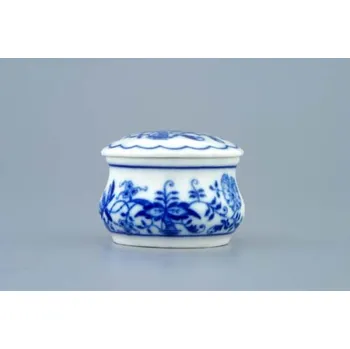 Dóza na potraviny Cibulák Dóza kulatá pilulník 5cm 70g Originál Český porcelán Dubí