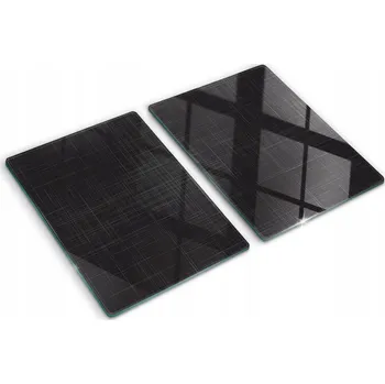 Obraz Trvanlivé a stylové kuchyňské skleněné prkénka se vzorem Textura lnu 2x40x52 cm