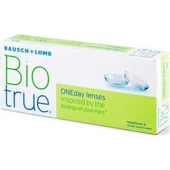 Kontaktní čočky Bausch & Lomb Biotrue ONEday (30 čoček) Dioptrie: -7.00, Zakřivení: 8.60, Průměr: 14.20