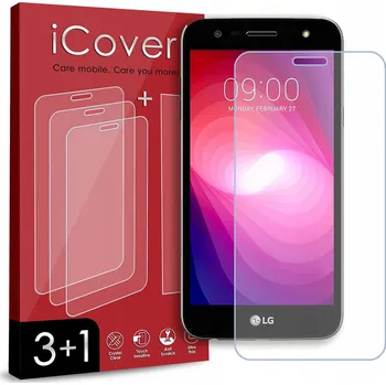 Pouzdro na mobilní telefon 3+1 HYBRIDNÍ SKLO FÓLIE NA TELEFON DISPLEJ PRO LG X POWER 2