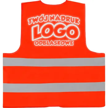 Pánská vesta Reflexní vesta Odblaskowo unisex 4XL