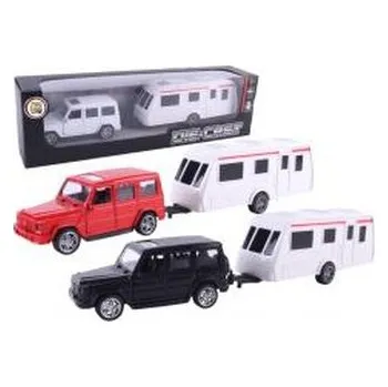 Dětské hřiště Samochód z przyczepą kempingową metal mix (pl, 2000, Pro Kids)