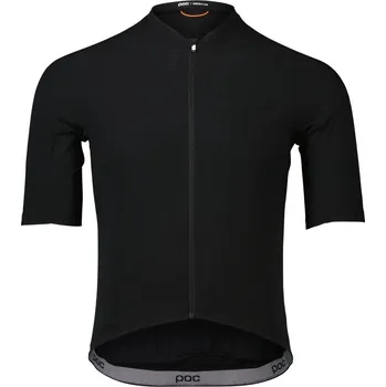 cyklistický dres Pánský cyklo dres POC M's Raceday Jersey Uranium Black Velikost: XL