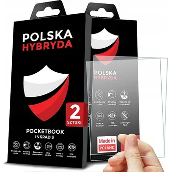 Příslušenství pro čtečku elektronické knihy 2 KUSY HYBRIDNÍHO SKLO PRO POCKETBOOK INKPAD 3