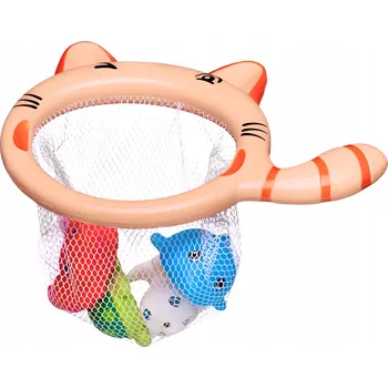 Sada Hraček Do Vany Síťka a Gumová Zvířátka Figurky do vody