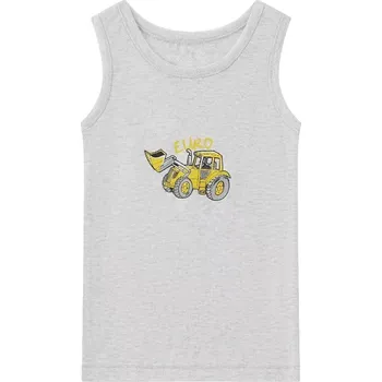 Chlapecké spodní prádlo Chlapecké spodní tílko Wolf S2462 světle šedý melír