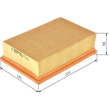 Vzduchový filtr Vzduchový filtr BOSCH 1 457 433 743