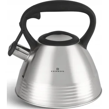 Varná konvice Tradiční ocelová Konvice Edenberg 3 l černá, šedá