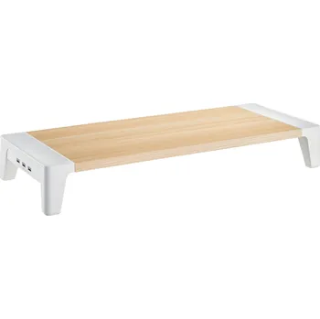 Držák monitoru Podstavec pod monitor AlzaErgo Riser ER240 bílý