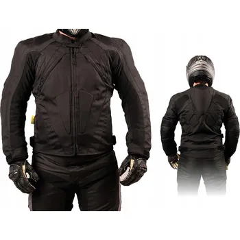 Moto bunda TEXTILNÍ MOTOCYKLOVÁ BUNDA S HRBEM KTM007BL/S