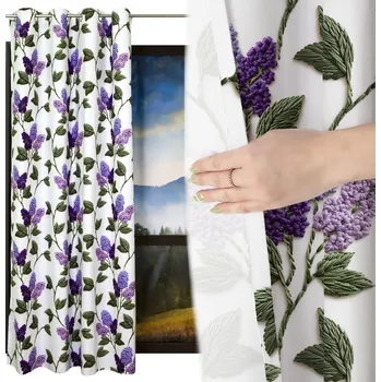 Obraz Závěs polozatemňovací s kroužky 160 cm x 215 cm