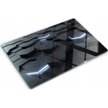 Obraz Dekorativní Kuchyňská Deska z Tvrzené Sklo na Krájení Abstrakce 80x52 cm