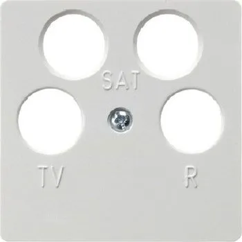 vypínač Čtyřnásobný Rámeček Hager bílý 148409