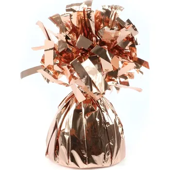 Balónek Těžítko na balónky rose gold
