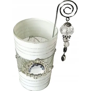 Svícen Lucerna sklo 10,5 cm