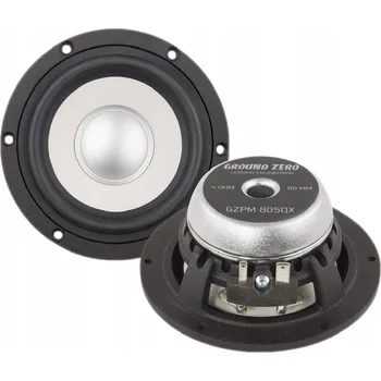Auto Hi-Fi Jednopásmové reproduktory do auta Ground Zero GZPM 80SQX-II