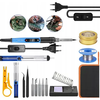 IP kamera Sada 16 nástrojů pro domácí opravy a svařování s digitálním displejem