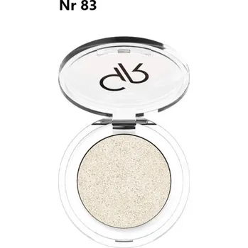 Oční stíny Jeden třpytivý oční stín Golden Rose – lisovaný brokát