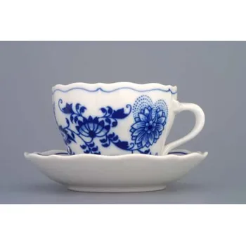Cibulák Šálek a podšálek A/2+A/1 0,17l 270g Originál Český porcelán Dubí