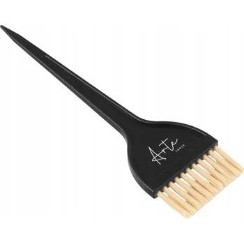 Kosmetický štětec ARTE TOOLS Široký štětec na barvení – žlutý vlas 6 cm