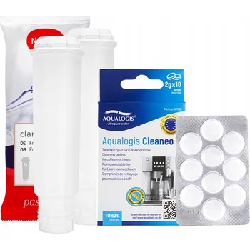 Kávovar Sada NIVONA, Filtr NIVONA NIRF700 NIRF701 2ks, Aqualogis Cleaneo 10 Ks