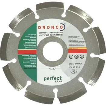 Řezný kotouč Diamantový kotouč 115 mm Perfect LT-46 DRONCO