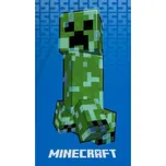 Carbotex Minecraft SSS HAX601493 plážová osuška modrá 70x140