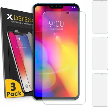 Pouzdro na mobilní telefon 3v1 HYBRIDNÍ OCHRANNÉ SKLO NA TELEFON DISPLEJ PRO LG V40 THINQ