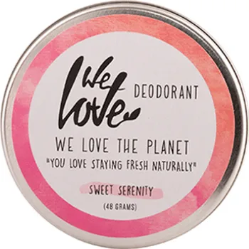 Sprchový gel Přírodní krémový deodorant "Sweet Serenity" We Love the Planet 48 g
