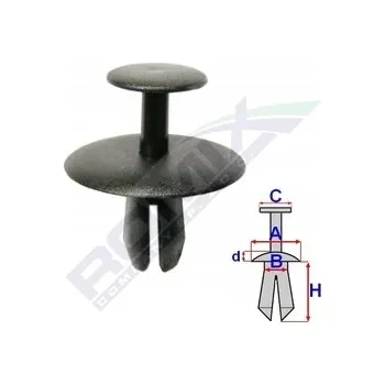 Kapota 2 ks SPONKA NÁRAZNÍKU PODBĚHŮ KRYTU MOTORU PEUGEOT