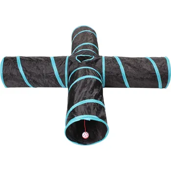 Merco Four-Way Agility tunel 25 x 25 cm černý/modrý