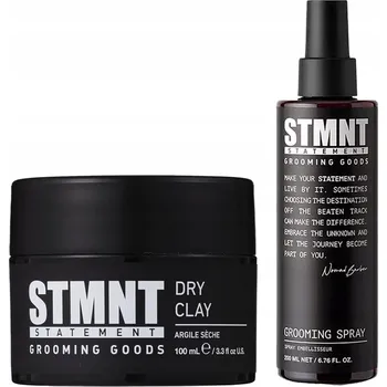 Stylingový přípravek STMNT pánská sada Dry Clay suchý jíl 100 ml + Grooming spray 200 ml na vlasy