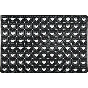 Gumová rohožka, hotová, 40 x 60 cm