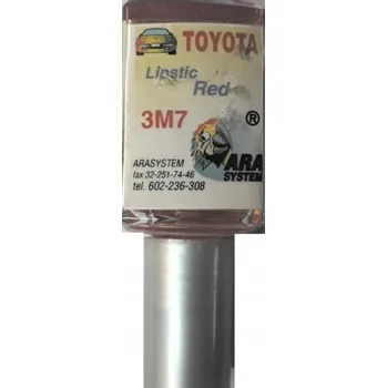 TOYOTA 3M7 LIPSTIC RED Opravná tužka / Lak na opravu laku na škrábance ARA 10 ML