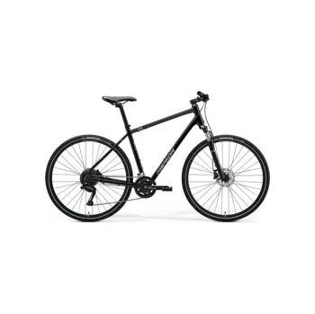 Jízdní kolo Merida CROSSWAY 300 (2025) Glossy Black(Silver), vel. XS (43)