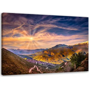 Obraz OBRAZ NA PLÁTNĚ Horská krajina 60x40