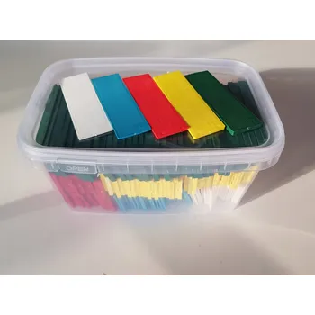 Vrták Podkładki Montażowe Okien 44 mm 250 Kusů 1-5 mm Distanční plastové MIX