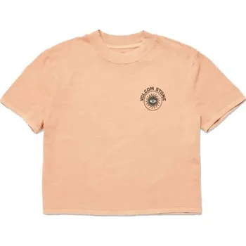 Dámské tričko TRIKO VOLCOM Dial Crop WMS - oranžová - XS + při osobním odběru 845 Kč