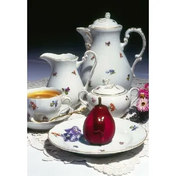 Mísa polévková oválná s výřezem 3,00l 2400g HÁZENKA Český porcelán Dubí