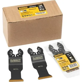 DeWALT DT20737-QZ - Sada 25 ks pilových listů DT20707 - 30mm BiM-titanový ponorný plátek na kov, dřevo, plasty, sádrokarton