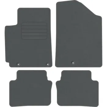 autokoberec Kobercové rohože Edecor velurové 4 ks