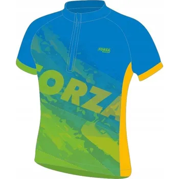 cyklistický dres Cyklistický dres Forza Sport 140-146 zelený