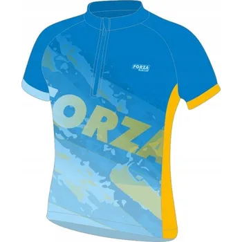 cyklistický dres Cyklistický dres Forza Sport, velikost 140-146, modrý